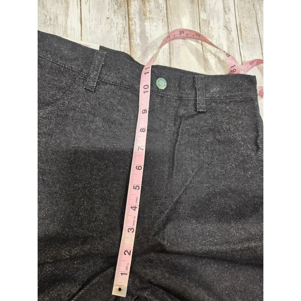 Rustler Boys Black Straight Leg Jeans Size 16 Regular Softwashed Cotton NOS